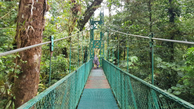 Costa Rica - Monteverde / les ponts suspendus
